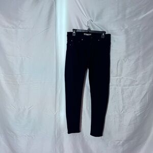 Zara Women's Dark Blue Skinny Jeans